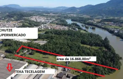 Terreno à venda no tapajós, indaial , 200 m2 por r$ 2.867.560