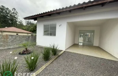 Casa com 3 quartos à venda no warnow, indaial , 77 m2 por r$ 310.000