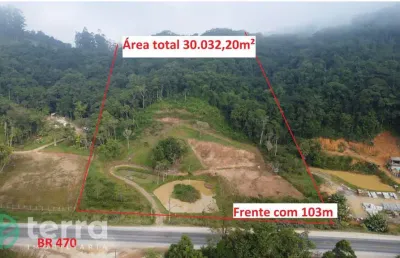 Terreno comercial à venda no diamante, rodeio  por r$ 750.000