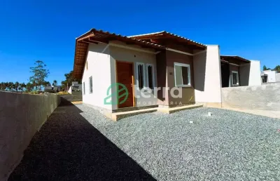 Casa com 2 quartos à venda no warnow, indaial , 52 m2 por r$ 315.000