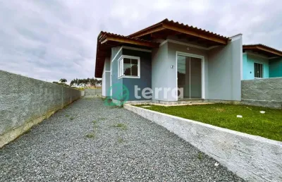 Casa com 2 quartos à venda no warnow, indaial , 59 m2 por r$ 315.000