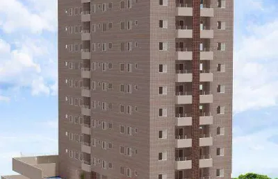 Apartamento com 2 dormitórios à venda, 52 m² por r$ 352.280,00 - vila caiçara - praia grande/sp