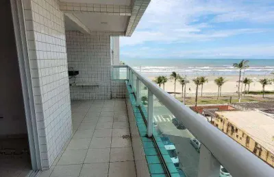 Apartamento com 2 dormitórios à venda, 76 m² por r$ 450.000,00 - real - praia grande/sp