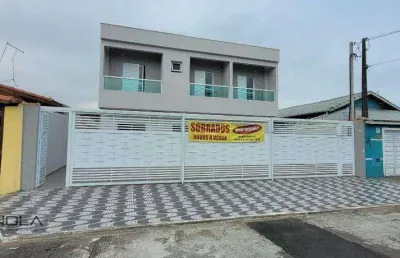 Sobrado com 2 dormitórios à venda, 81 m² por r$ 349.000,00 - vila caiçara - praia grande/sp