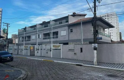 Sobrado com 2 dormitórios à venda, 117 m² por r$ 580.000,00 - aviação - praia grande/sp