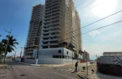 Apartamento com 2 dormitórios à venda, 76 m² por r$ 475.000,00 - vila caiçara - praia grande/sp