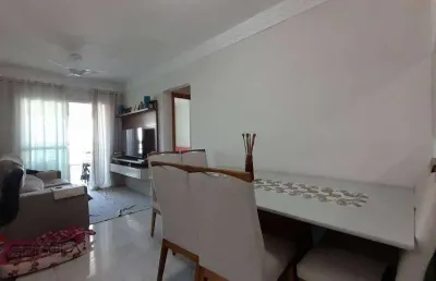 Apartamento com 2 dormitórios à venda, 100 m² por r$ 600.000,00 - vila caiçara - praia grande/sp