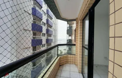 Apartamento com 1 dormitório à venda, 53 m² por r$ 290.000,00 - real - praia grande/sp