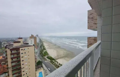 Apartamento com 3 dormitórios à venda, 117 m² por r$ 930.000,00 - vila caiçara - praia grande/sp