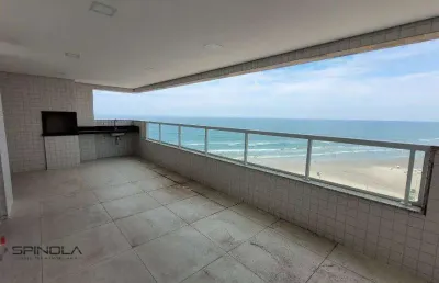 Apartamento com 3 dormitórios à venda, 117 m² por r$ 957.000,00 - vila caiçara - praia grande/sp
