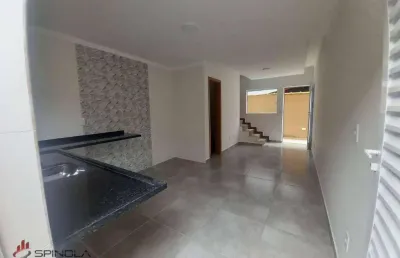 Sobrado com 2 dormitórios à venda, 55 m² por r$ 290.000,00 - vila caiçara - praia grande/sp