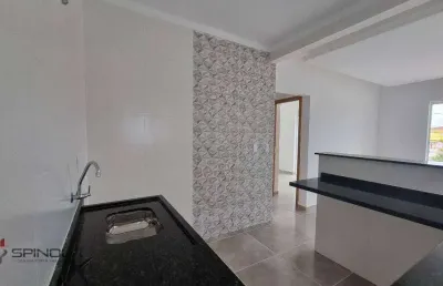 Casa com 2 dormitórios à venda, 61 m² por r$ 320.000,00 - vila caiçara - praia grande/sp