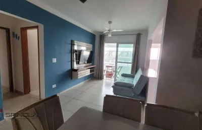 Apartamento com 2 dormitórios à venda, 76 m² por r$ 485.000,00 - real - praia grande/sp