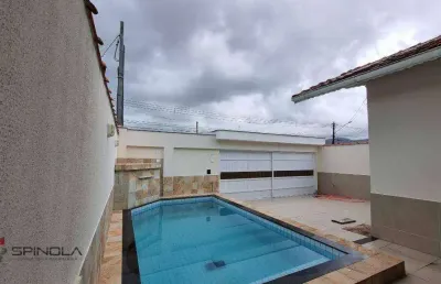 Casa com 3 dormitórios à venda, 123 m² por r$ 950.000,00 - jardim imperador - praia grande/sp