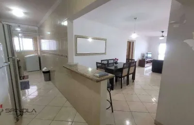 Apartamento com 3 dormitórios à venda, 102 m² por r$ 795.000,00 - maracanã - praia grande/sp