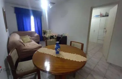 Apartamento com 1 dormitório à venda, 70 m² por r$ 255.000,00 - vila caiçara - praia grande/sp