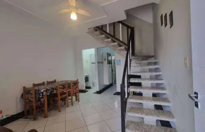 Sobrado com 2 dormitórios à venda, 76 m² por r$ 380.000,00 - vilamar - praia grande/sp