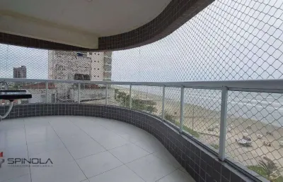 Apartamento com 2 dormitórios à venda, 91 m² por r$ 800.000,00 - vila caiçara - praia grande/sp