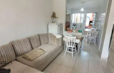 Casa com 2 dormitórios à venda, 64 m² por r$ 350.000,00 - real - praia grande/sp