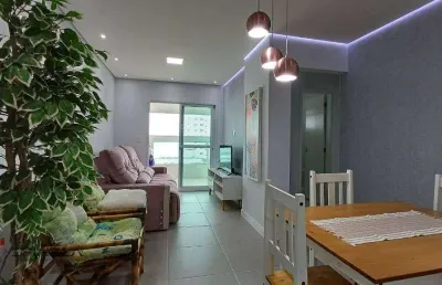 Apartamento com 2 dormitórios à venda, 72 m² por r$ 590.000,00 - balneário flórida - praia grande/sp