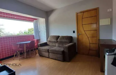 Apartamento com 1 dormitório à venda, 41 m² por r$ 286.000,00 - jardim imperador - praia grande/sp