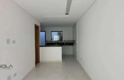 Sobrado com 2 dormitórios à venda, 60 m² por r$ 405.000,00 - maracanã - praia grande/sp