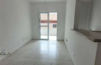 Apartamento com 2 dormitórios à venda, 61 m² por r$ 380.000,00 - vila caiçara - praia grande/sp