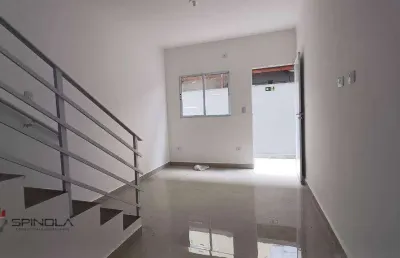 Sobrado com 2 dormitórios à venda, 62 m² por r$ 460.000,00 - tude basto - praia grande/sp