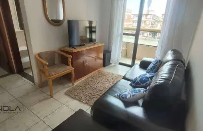 Apartamento com 1 dormitório à venda, 45 m² por r$ 295.000,00 - tupi - praia grande/sp
