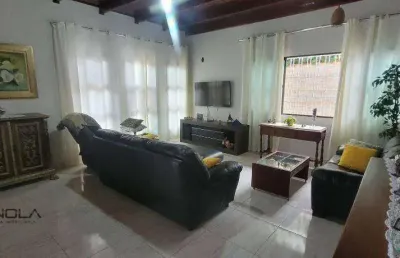 Casa com 3 dormitórios à venda, 200 m² por r$ 1.100.000,00 - balneário flórida - praia grande/sp