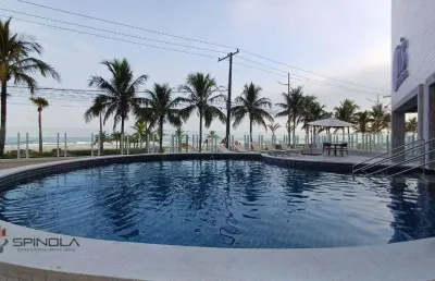 Apartamento com 1 dormitório à venda, 53 m² por r$ 480.000,00 - real - praia grande/sp