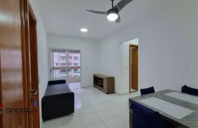 Apartamento com 1 dormitório à venda, 49 m² por r$ 350.000,00 - tupi - praia grande/sp