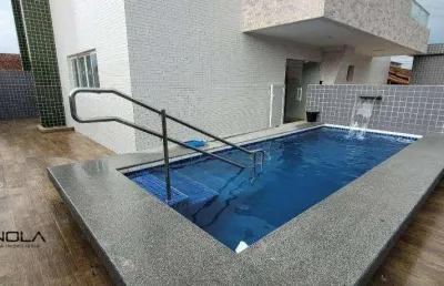 Apartamento com 2 dormitórios à venda, 52 m² por r$ 412.842,50 - jardim imperador - praia grande/sp