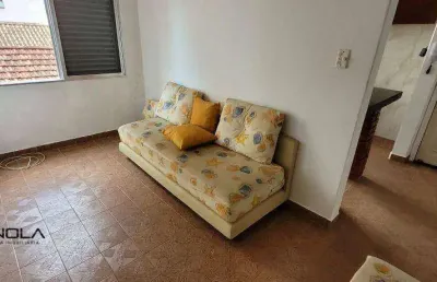 Apartamento com 1 dormitório à venda, 40 m² por r$ 195.000,00 - vila caiçara - praia grande/sp