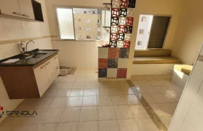 Apartamento com 1 dormitório à venda, 39 m² por r$ 230.000,00 - vila caiçara - praia grande/sp