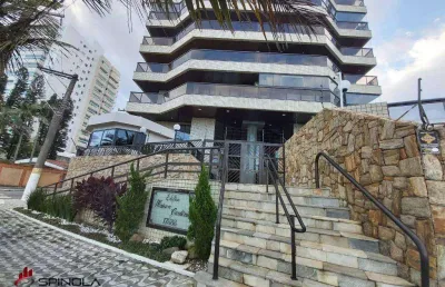 Cobertura com 4 dormitórios à venda, 307 m² por r$ 2.650.000,00 - balneário flórida - praia grande/sp