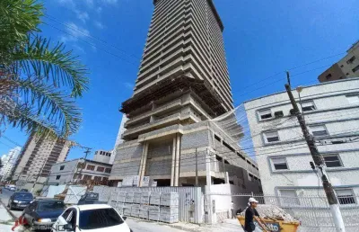 Apartamento com 3 dormitórios à venda, 140 m² por r$ 1.155.000,00 - vila caiçara - praia grande/sp