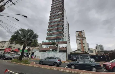 Apartamento com 3 dormitórios à venda, 110 m² por r$ 720.000,00 - vila caiçara - praia grande/sp