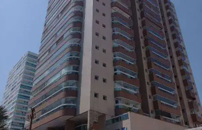 Apartamento com 3 dormitórios à venda, 300 m² por r$ 1.900.000,00 - vila caiçara - praia grande/sp