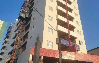 Apartamento com 2 dormitórios à venda, 65 m² por r$ 405.000,00 - vila caiçara - praia grande/sp