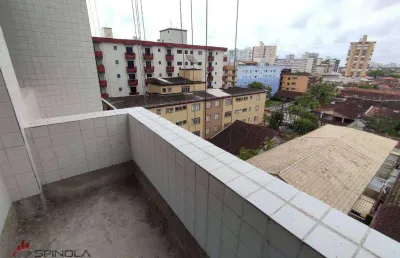 Apartamento com 3 dormitórios à venda, 106 m² por r$ 480.000,00 - vila caiçara - praia grande/sp