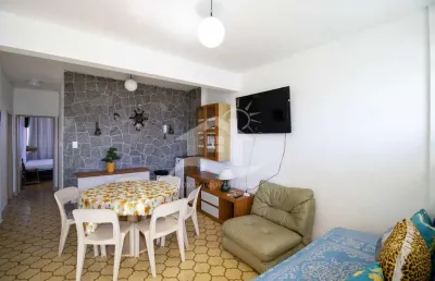 Apartamento amplo à venda , 2 quarto(s),  (edificio serra do itatins ) no bairro centro, 0 metros da praia, peruíbe-sp