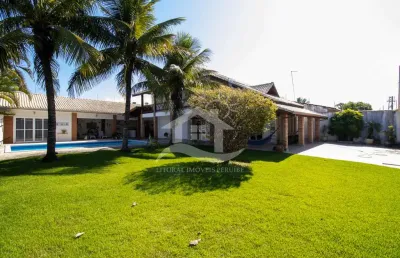 Casa térrea com piscina à venda , 5 quarto(s),  sendo 3 suíte(s)  no bairro stella maris, 700 metros da praia, peruíbe-sp