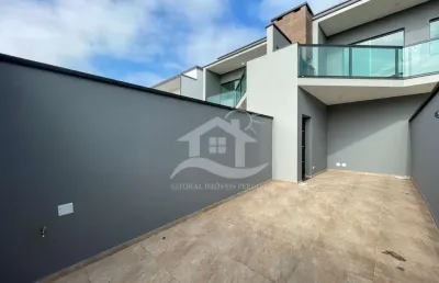 Casa sobreposta / alto à venda , 2 quarto(s),  sendo 1 suíte(s)  no bairro jardim brasil, 3000 metros da praia, peruíbe-sp