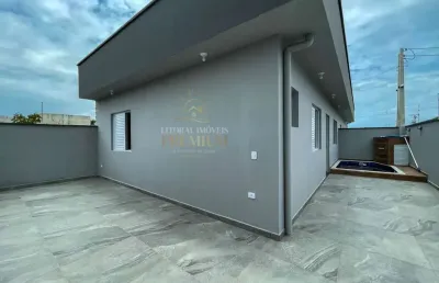 Casa térrea à venda com piscina, 2 quarto(s),  sendo 1 suíte(s)  no bairro são josé, 1500 metros da praia, peruíbe-sp