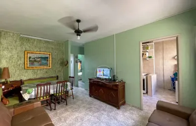 Apartamento amplo à venda , 2 quarto(s),  sendo 0 suíte(s) (edifício vina del mar) no bairro são joão batista, 400 metros da praia, peruíbe-sp