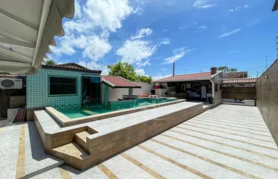 Casa térrea com piscina à venda , 2 quarto(s),   no bairro são josé, 1000 metros da praia, peruíbe-sp