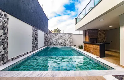 Casa assobradada à venda , 4 quarto(s),  sendo 3 suíte(s)  no bairro são josé, 700 metros da praia, peruíbe-sp