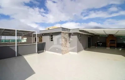 Apartamento cobertura à venda , 3 quarto(s),  sendo 1 suíte(s) (edificio brahman) no bairro centro, 600 metros da praia, peruíbe-sp