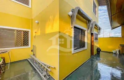Casa sobrado à venda , 4 quarto(s),  sendo 2 suíte(s)  no bairro jardim casa blanca, 30 metros da praia, peruíbe-sp